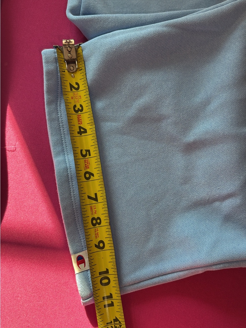 Champion Women’s Blue Wide‑Leg Sweatpants Size XL Cotton Logo Relaxed New - Picture 8 of 8